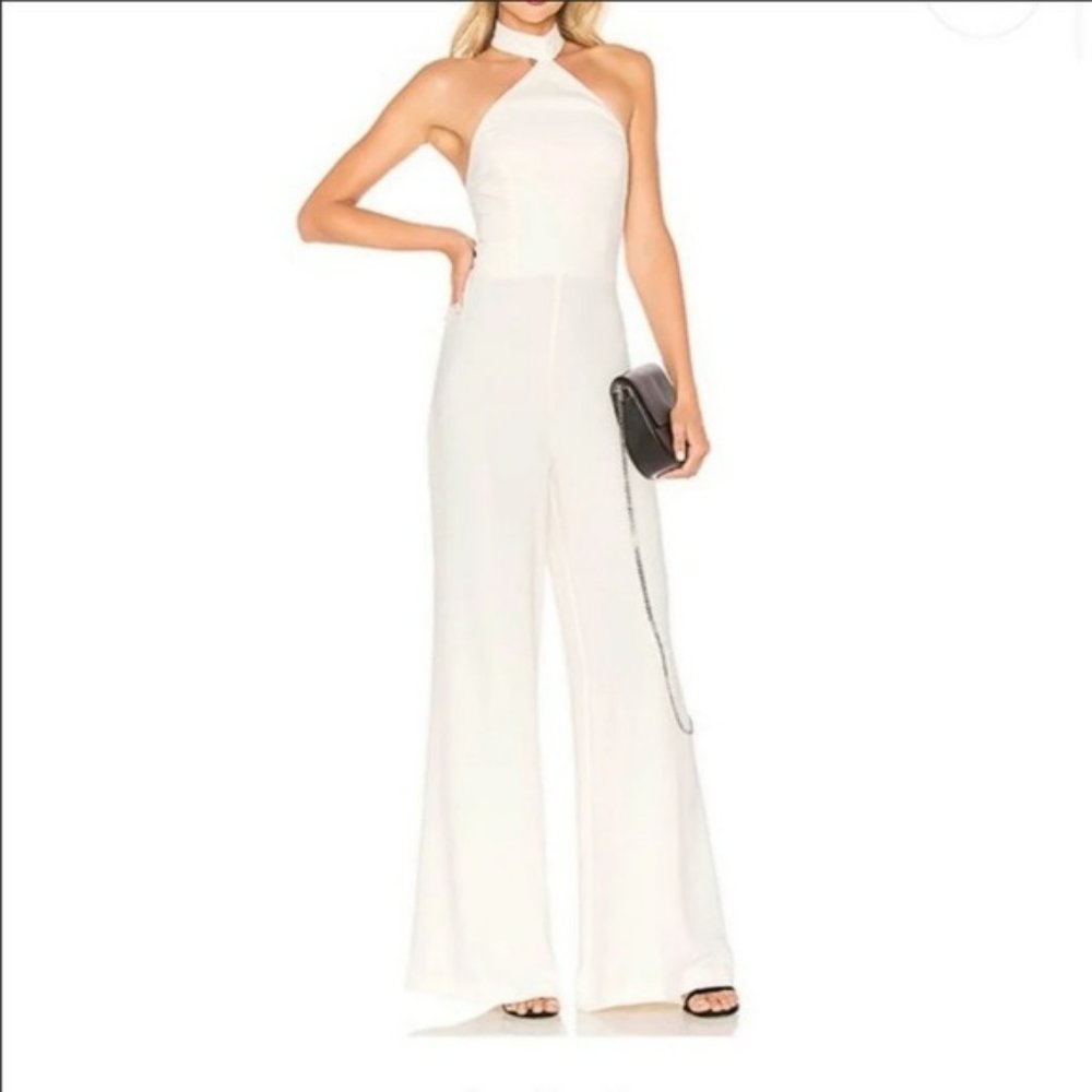 Amanda Uprichard Andrew Jumpsuit - Small / Ivory